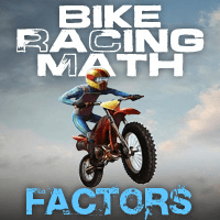 Bike Racing Math Factors icon