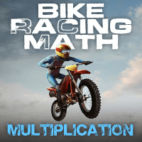 Bike Racing Math Multiplication