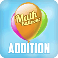 Math Balloons Addition