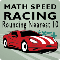 Math Speed Racing Rounding Nearest 10 icon