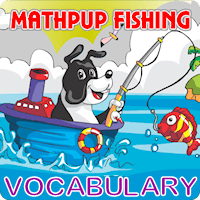 MathPup Fishing Vocabulary