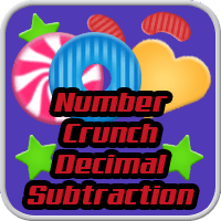 Number Crunch Decimal Subtraction