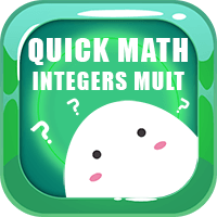 Quick Math Integers Multiplication Icon