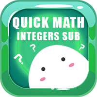 Quick Math Integers Subtraction Icon