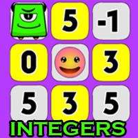 Smiley Math Integers Icon