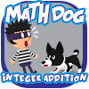 Math Dog Integer Addition game image