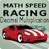 Math Speed Racing Decimal Multiplication game icon