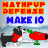 MathPup Defense Make 10 game icon
