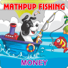 MathPup Fishing Money game icon